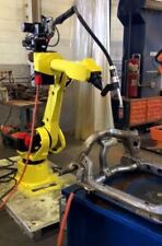 Fanuc 120iB RJ3iB Robot System with Lincoln 455 Weld Supply and Feeder