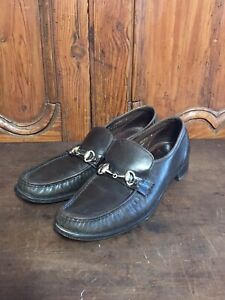 Vintage Florsheim Royal Imperial Horse Bit Loafers Dress Shoes Brown Men's 13 R