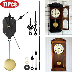 Quartz Wall Clock Pendulum Swing Movement Mechanism DIY Kit Silent Repair Parts