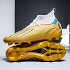 Men Soccer Shoes High Ankle Cleats Training Football Sneakers US Size 6.5-11