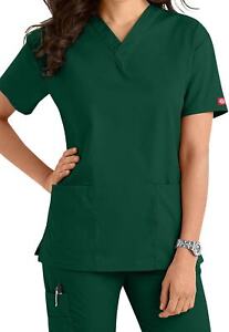Clearance Sale!! Dickies EDS Signature 86706 Women’s V-Neck Medical Scrub Top