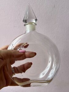 New ListingVINTAGE LARGE GLASS STOPPER TOP GUERLAIN SHALIMAR COLOGNE EMPTY BOTTLE France
