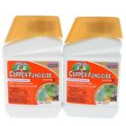 (2) Bonide Liquid Copper Garden Fungicide Concentrate ~ New