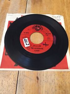 The Silhouettes- Get A Job/I Am Lonely 45 Ember Doo Wop G+ DJ Promo stamp WBDJ