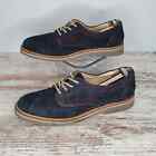 Halogen W01112 Suede Leather Oxford Sneakers 7