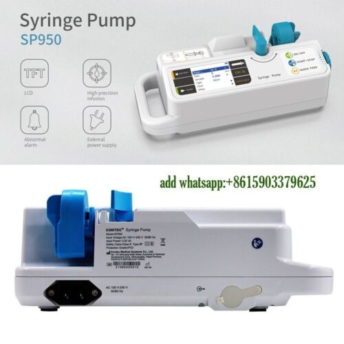 CONTEC Precise Infusion Syringe Pump Real Time Alarm Human Use，SP950
