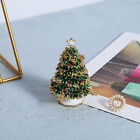 Christmas Tree Trinket Box Hinged Rhinestone Jeweled Colorful Enamel Ring Box