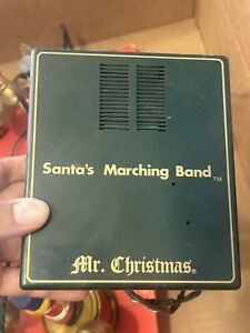 MR. CHRISTMAS Holiday Innovation Santa's Marching Band 8 Musical Bells 35 Songs