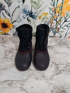 Sorel Hand Crafted Natural Rubber Winter Snow WaterProof Boots Size 7