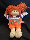 New ListingCabbage Patch Kids 1982 Girl Hm 4 Red Hair CPK Football Outfit Very Good Shape!