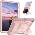 Case for iPad Air 5th Gen/4th Gen Rotating Grip Stand Shockproof Rugged Cover
