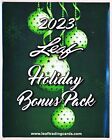 2023 Leaf Holiday Bonus Pack - Multi-Sport - 1 Auto, Relic, or 1/1 Per Pack !!