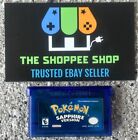 GENUINE Pokemon Sapphire Version | Nintendo Gameboy Advance - GBA - Tested ✅
