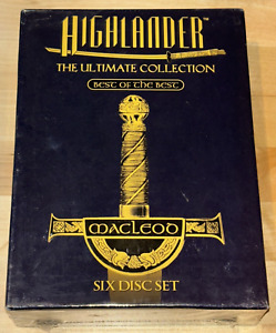 HIGHLANDER - The Ultimate Collection BEST OF THE BEST 6 Disc Set DVD New/Sealed