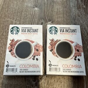 Starbucks VIA Instant Coffee Colombia, 26 Packets 06/2024