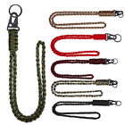 Heavy Duty Braided 550 Paracord Neck Lanyard Keychain for Men Women Outdoor USA