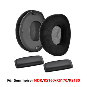 1 Pair Replacement Ear Pads Cushions For Sennheiser HDR RS160 RS170 RS180