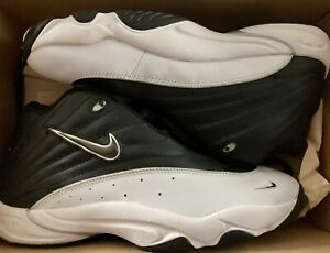 Mens Nike Air Transpire Black/White Basketball Shoes Size 11 New in Box