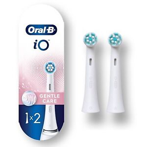 Oral-B iO Gentle Care Replacements Electric Toothbrush Brush Heads - White - 2ct