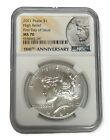 2021 PEACE SILVER DOLLAR NGC MS70 FIRST DAY OF ISSUE FDOI
