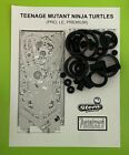 Stern Teenage Mutant Ninja Turtles Pinball Rubber Ring Kit  *CUSTOMIZE YOUR KIT*
