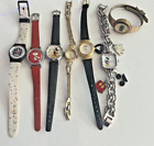 Lot (7) Watches Most Vintage--Untested--For Parts or Crafts