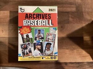 Topps 2021 Archives Baseball Trading Card Hobby Box - 56 Count