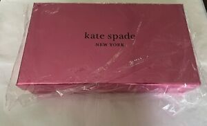 Kate Spade New York Pink Metallic Gift Box For Wallet Brand New! Large Size