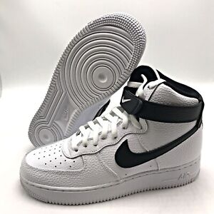 Nike Air Force 1 High '07 White Black Men's shoes CT2303-100 sz 8-13