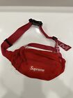 Supreme Waist Bag SS18 Fanny Pack Red