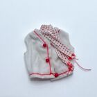 1964 Coon N Crisp White Top Red Stitching Details Barbie Doll (Read) 1604