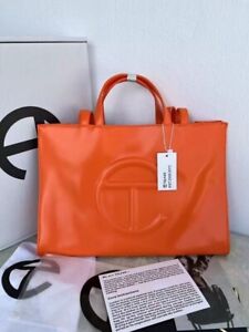 Telfar Medium Shopping Bag New Leather Handbag