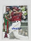 2020 Topps Holiday Autograph Auto HWA-AR Anthony Rendon 6/10 Jersey Number /10