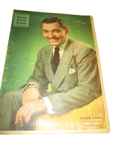 CHICAGO SUNDAY TRIBUNE PICTURE SECTION  January 28, 1948 Clark Gable M2 PM
