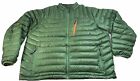 Orvis Puffer Jacket Men's XL Green Trout Bum Full Zip Windbreaker 800 Fill