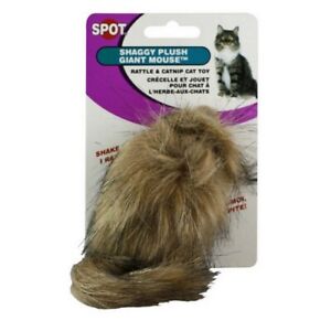 Fur Mouse Cat Toy - Assorted 4.5