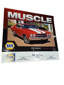 Muscle Car Vintage Calendar 2013 NAPA