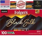 Folgers Black Silk Coffee K-Cups, Dark Roast (100 ct) FREE SHIPPING