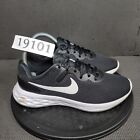 Nike Revolution 6 Running Shoes Womens Sz 7 Black White Trainers Sneakers