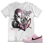 Shirt to Match Dunk Low Pink Foam Sneaker dropSkizzle - Don't Cry Tee
