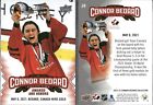 2023-24 Upper Deck Connor Bedard Collection Awards & Honors SSP RC Card #26