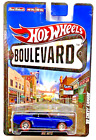 Hot Wheels 2012 Boulevard '69 Chevy Camaro BIG HITS Blue metal/metal Real Riders