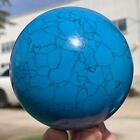 1.61LB Beautiful Polished Turquoise Crystal Sphere Gemstone Reiki Healing