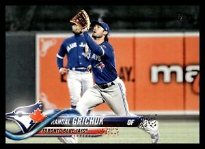 2018 Topps Update #US86 Randal Grichuk Toronto Blue Jays Baseball Card