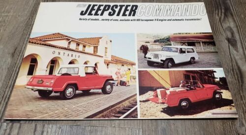 1966 Jeep Jeepster Commando Sales Brochure Original Kaiser oem 4x4