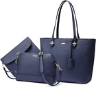 Purses and Handbags for Women Tote Satchel Hobo 3Pcs Purse Set bags
