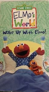 Sesame Street-Elmo's World-Wake Up W Elmo-TESTED-RARE VINTAGE-SHIPS N 24 HOURS