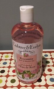 Crabtree & Evelyn Rosewater Bath & Shower Gel 16.9oz