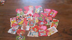 VINTAGE VALENTINE CARDS LOT OF 21 - 1960's-70's - VERY GOOD