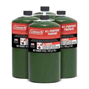 Coleman All Purpose Propane Gas Cylinder 16 oz, 6-Pack